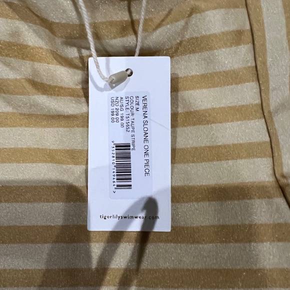 Tiger lily bathing suit gold - Picture 3 of 5